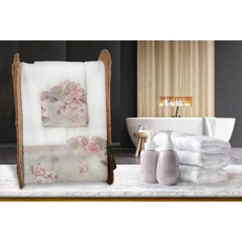 منشفة حمام قطن, مقاس 50*30 مشجرة