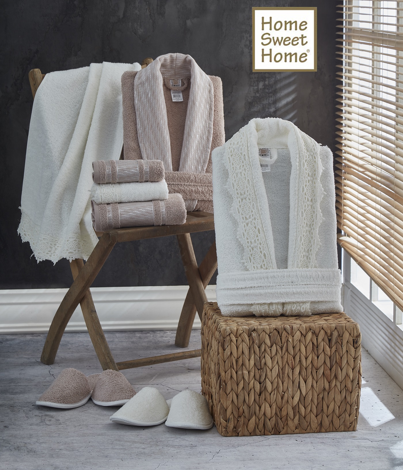 طقم روب حمام 10 قطع تركي من مجموعة MILOS