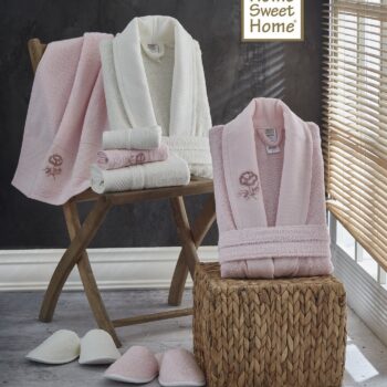 طقم روب حمام 10 قطع تركي من مجموعة TERZO